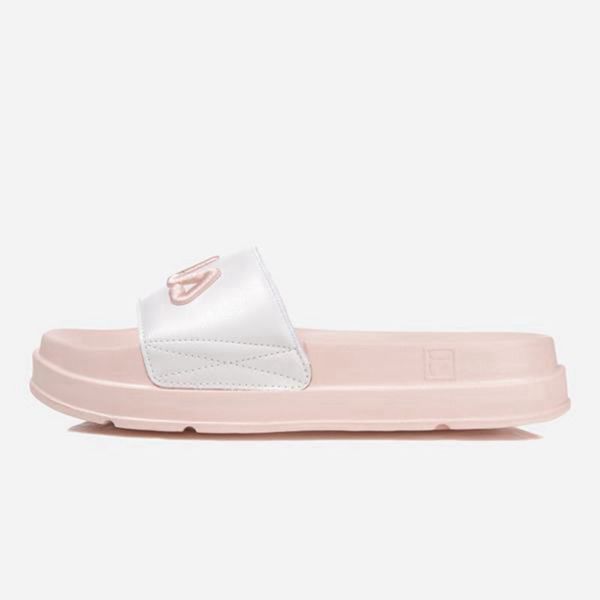 Chanclas Fila Hombre Blancas / Rosas - Drifter Jacked Up - España 867231STU